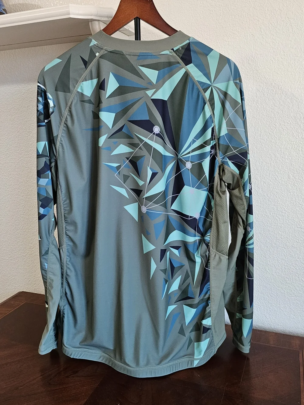 Beast Layer Men's Long Sleeve Swim Shirt Sun Protection, XXL 2XL